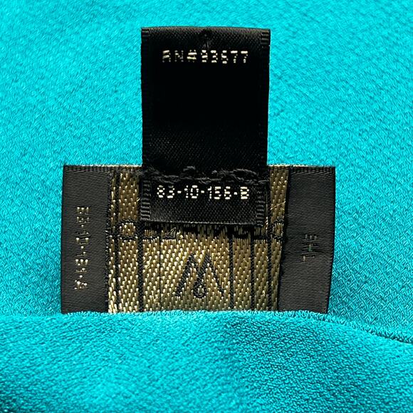 Worthington Polyester Spandex Turquoise Short Sleeve Pull-On Shirt Women 2X - Picture 5 of 7